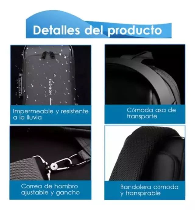 Mochila AntiRobo LockSafe®