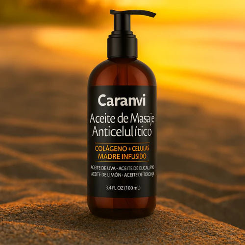 Aceite Anticelulitis con Colágeno Activo (Firmador Corporal) - Caranvi®