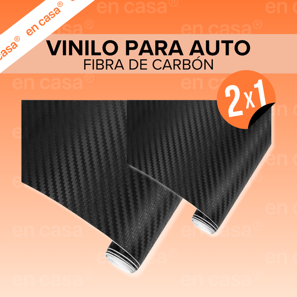 VINILO AUTOADHESIVO FIBRA DE CARBON 2X1®