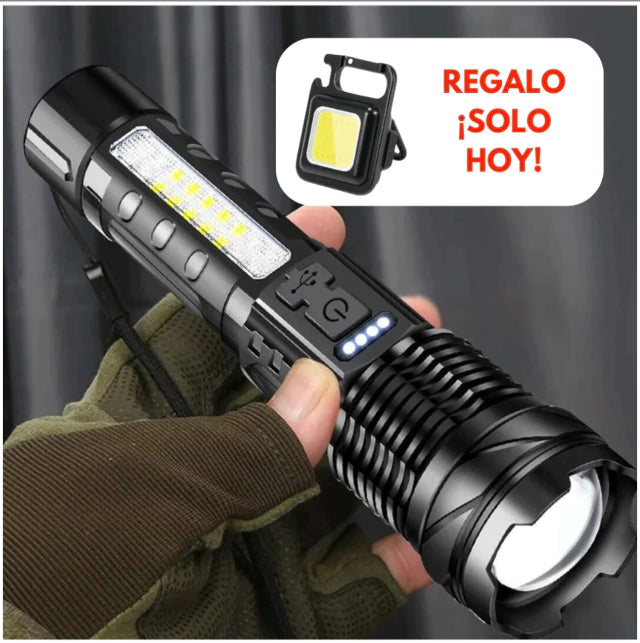 Linterna MaxForce™ + 1 LLAVERO LED DE REGALO
